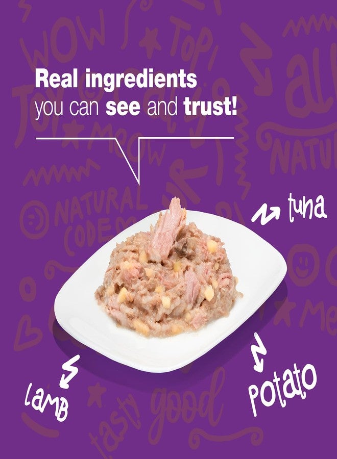 Natural Code - Wet Cat Food, Limited Ingredient Cat Food, High-Protein, Non-GMO, No Artificial Additives, Made in Italy, Tuna, Lamb & Potato in Aspic for Adult Cats, 24 Pack of 3oz Cans - Image 3